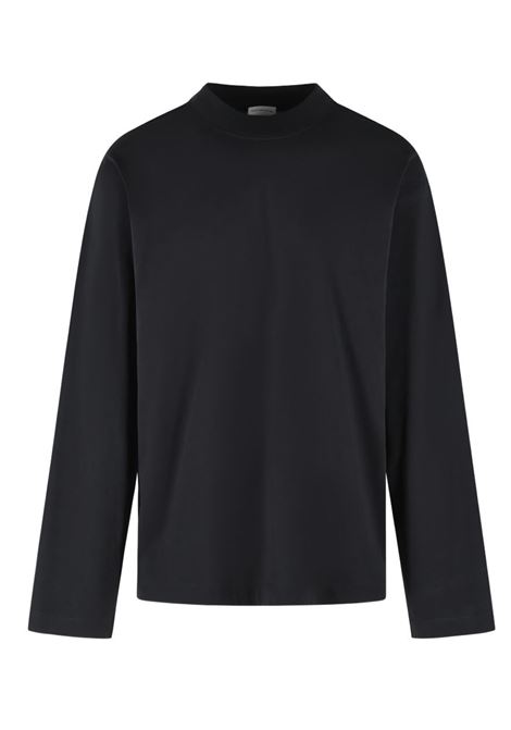 t-shirt heger nera uomo DRIES VAN NOTEN | 261-021103-3600900